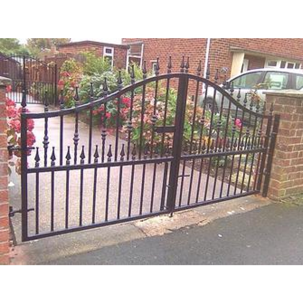 Entry Driveway Small Wrought Iron Door Gate Design custom ironwork