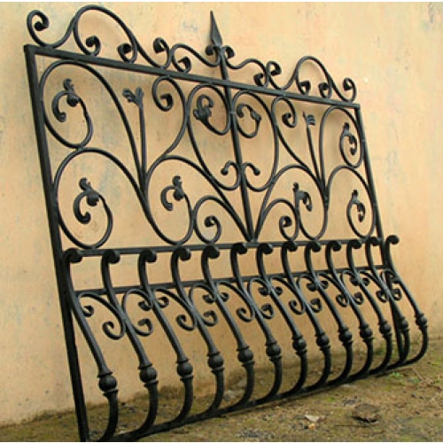 Fantastic wrought iron window grill