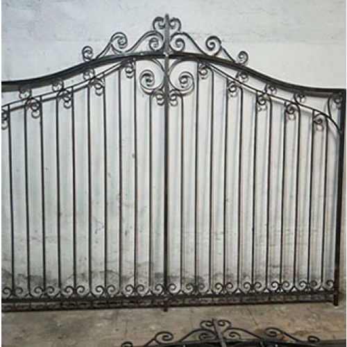 Elegant wrought iron gate