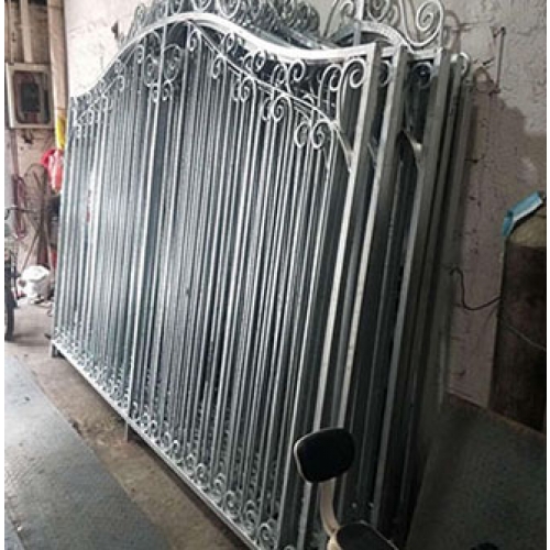 Elegant wrought iron gate