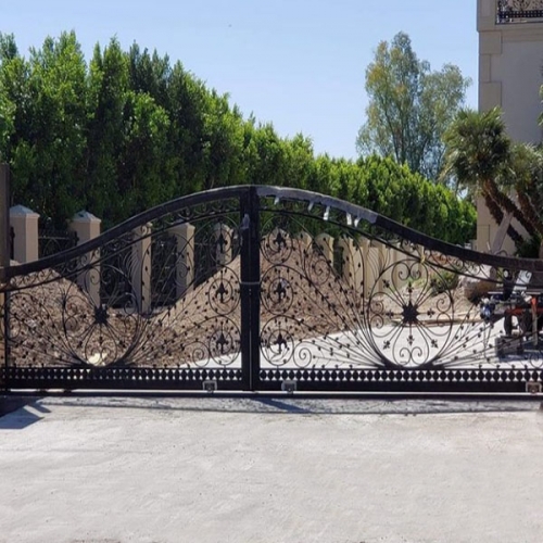 European style steel bigger entrance gate