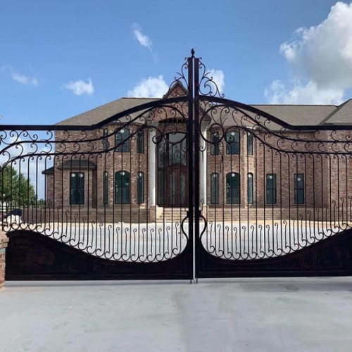 European style steel bigger entrance gate