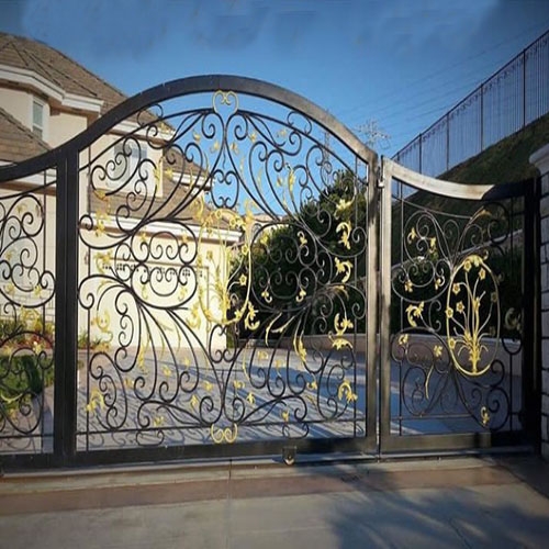 Special wrought iron gate