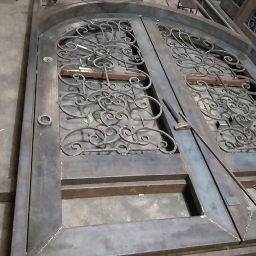 Wrought iron door China