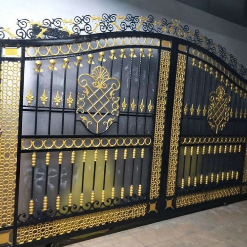 Luxury wrought iron gate