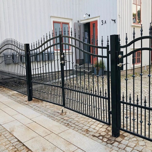 Custom wrought iron gate