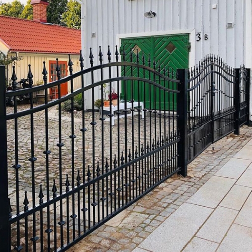 Custom wrought iron gate